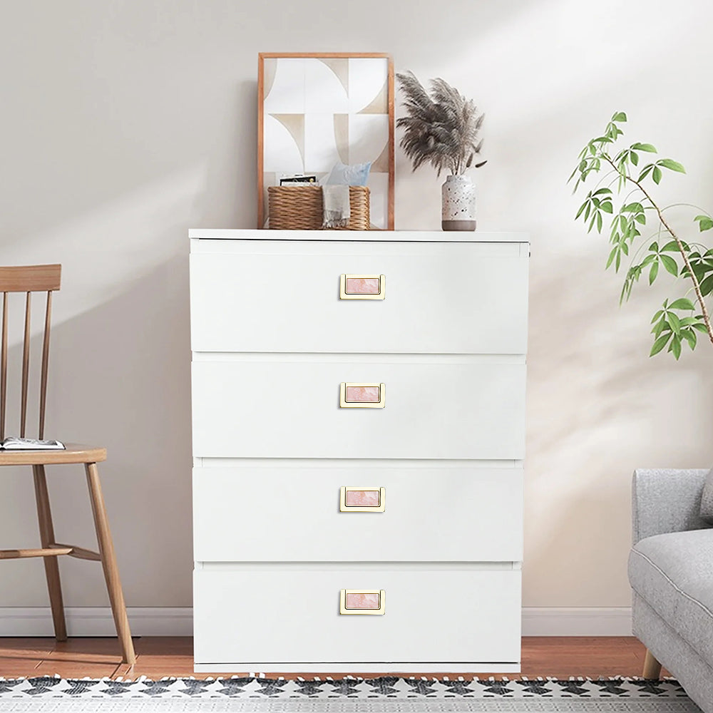 Decorative Invisible Gold Ring Zinc Alloy Drawer Handle