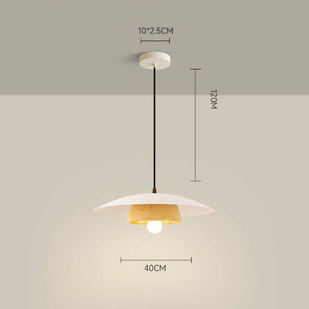 Danish Single-Head Flying Saucer Pendant Lamp -Homdiy