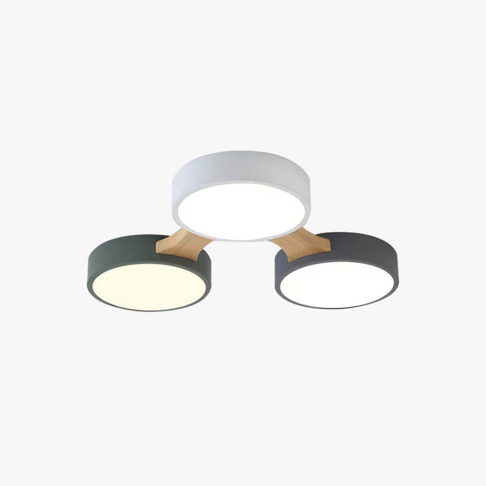 Minimalist Round Bedroom LED Ceiling Light