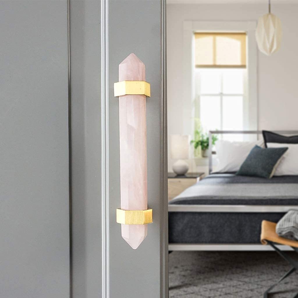  Luxury Natural Crystal Cabinet Handles And Wardrobe T Bar Knobs