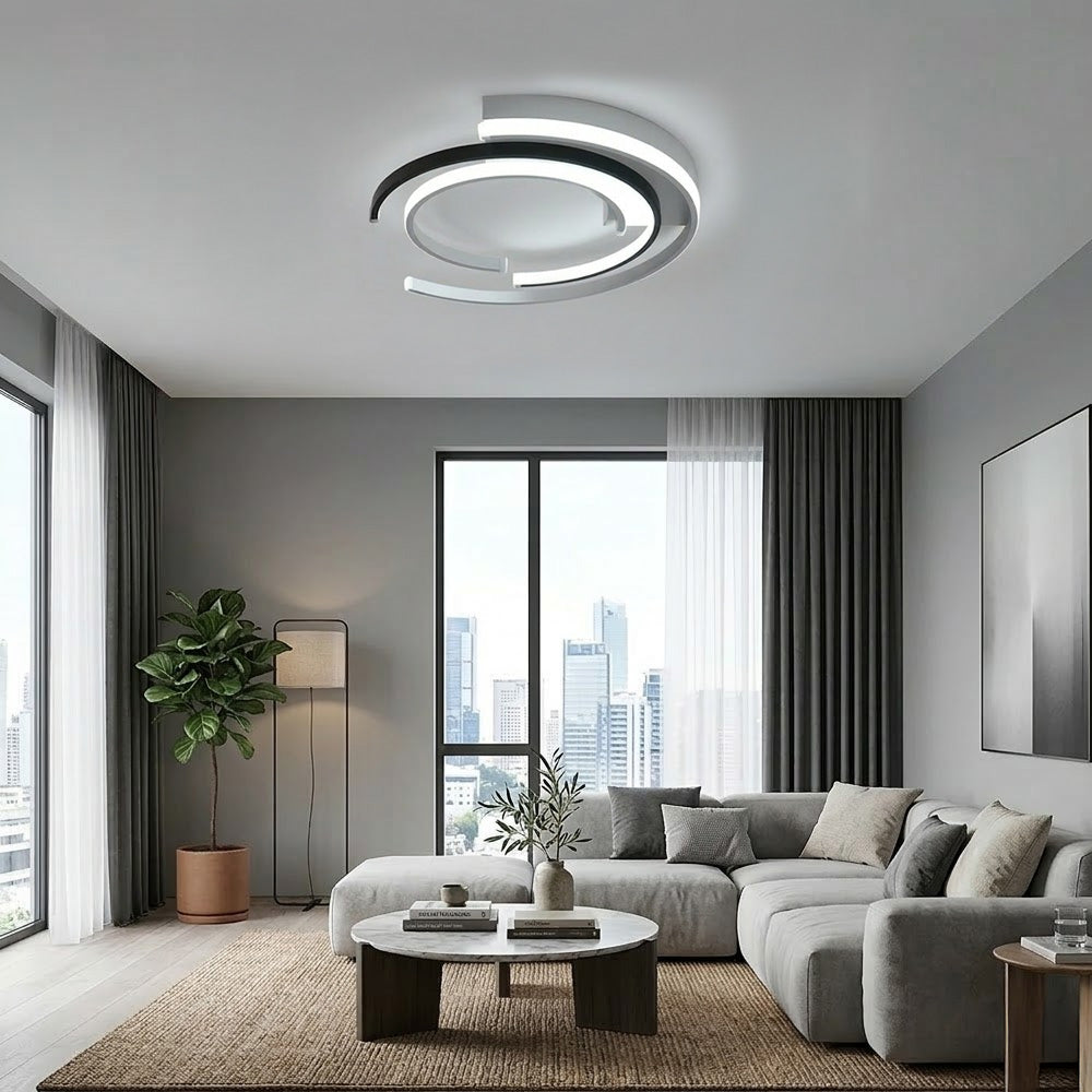 Contemporary LED Ceiling Light for Living Room
