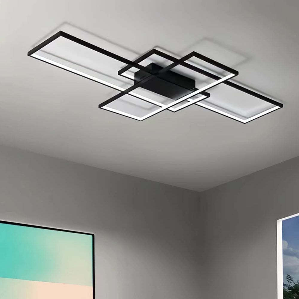 Large Modern Aluminum LED Living Room Ceiling Lights