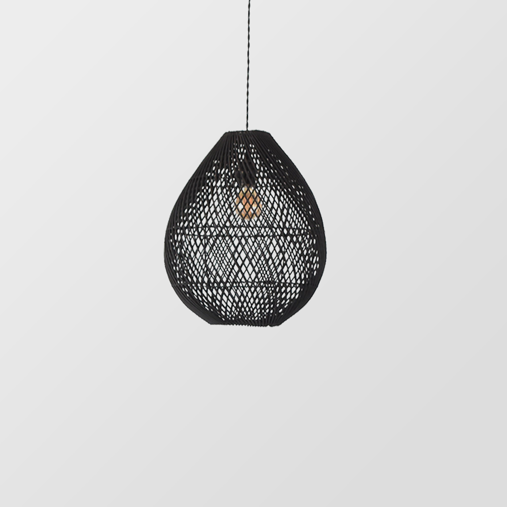Handmade Rattan Pendant Light -Homdiy