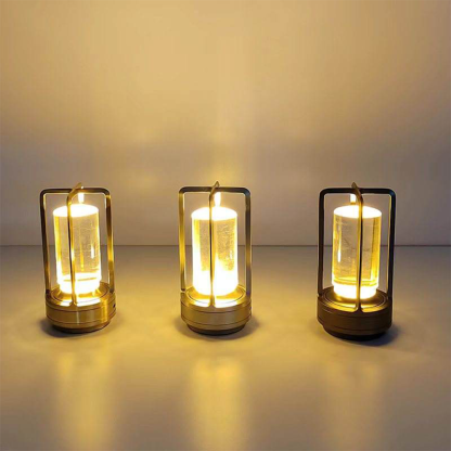 Nordic Rechargeable Crystal Table Lamp -Homdiy