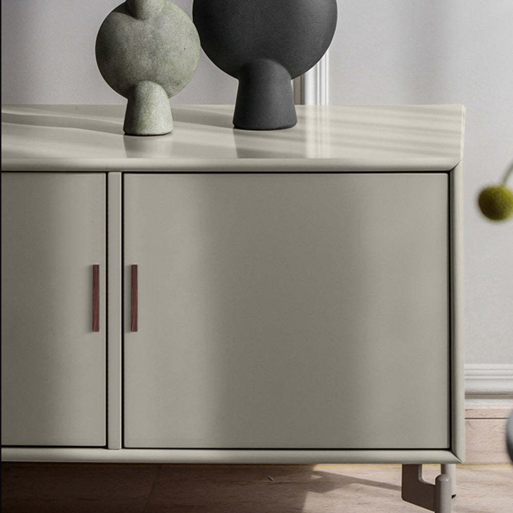 Nordic Walnut Texture Handle Wardrobe Cupboard Door Kitchen Cabinet Handles -Homdiy