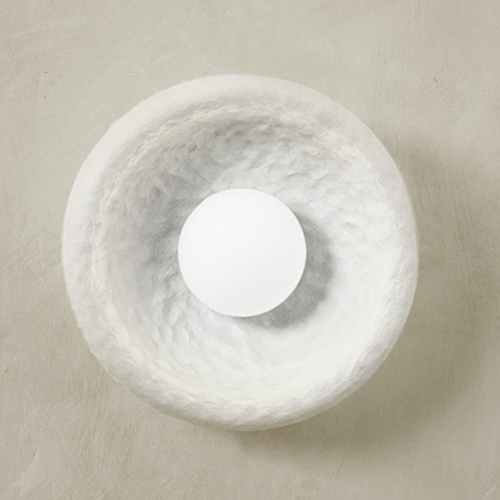 Modern Resin Drum Wall Lamp -Homdiy