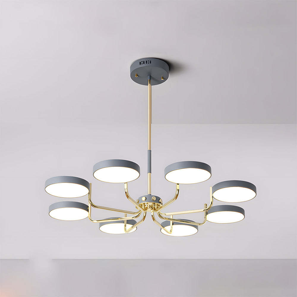 Nordic Iron LED Ceiling Light for Living Room