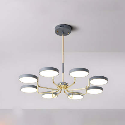 Nordic Iron LED Ceiling Light for Living Room