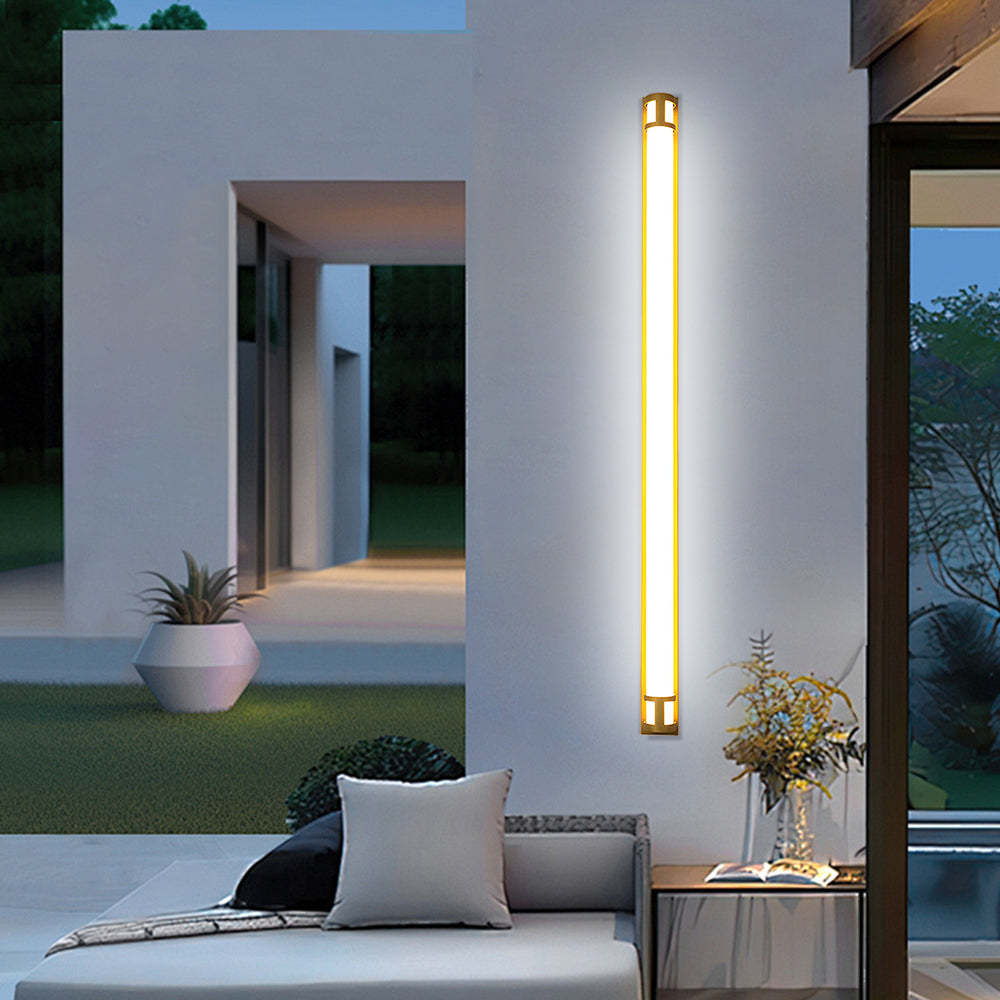 Waterproof Outdoor Wall Lights LED Long Lights, IP65, Garden, Villa