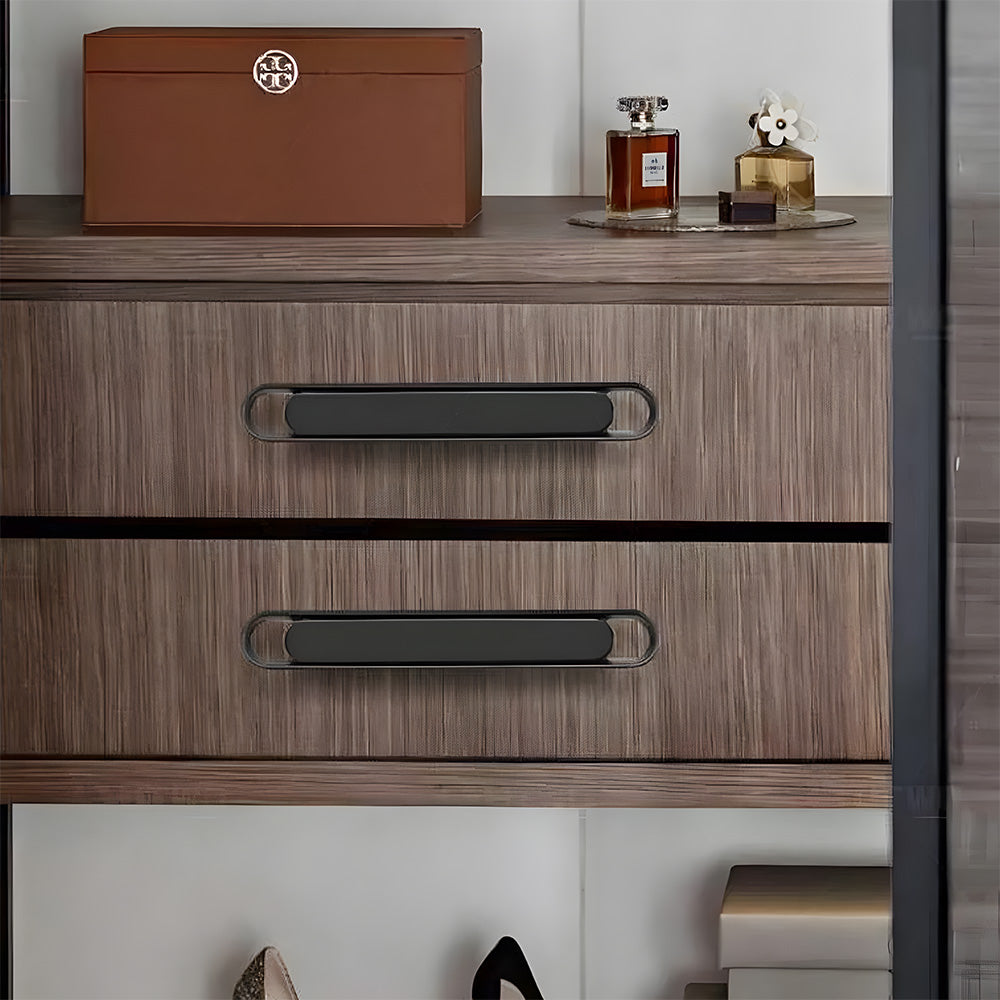 Two-color Zinc Alloy Modern Cabinet Handles