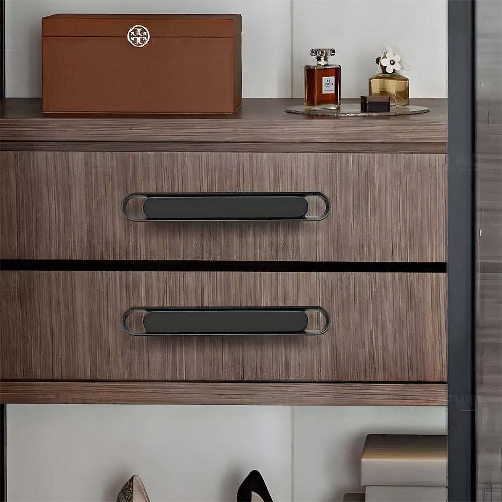 Two-color Zinc Alloy Modern Cabinet Handles