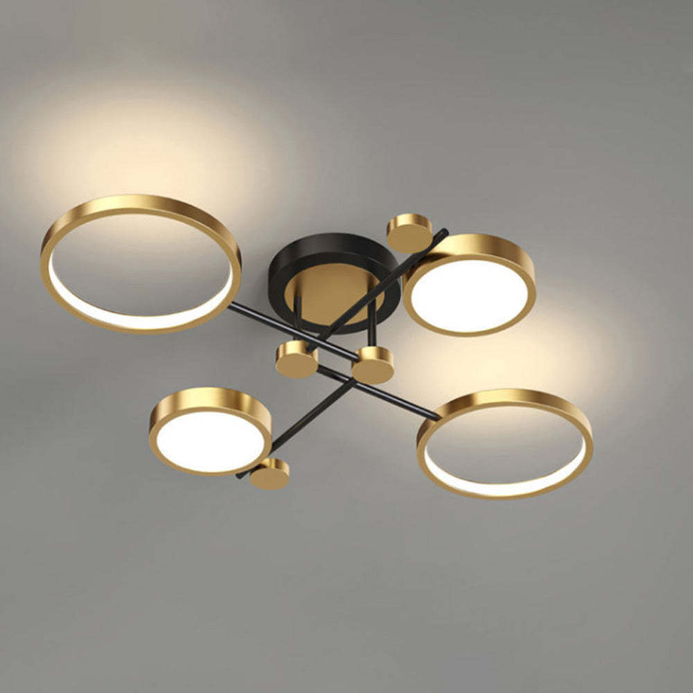 Modern Luxurious Metal LED Living Room Ceiling Light   SKU 未定