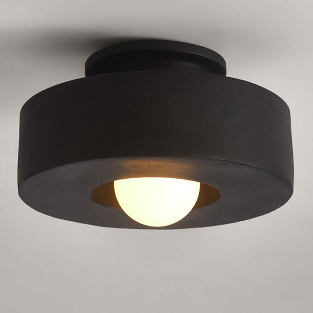 Nordic Macaron Semi Flush Mount Ceiling Light -Homdiy