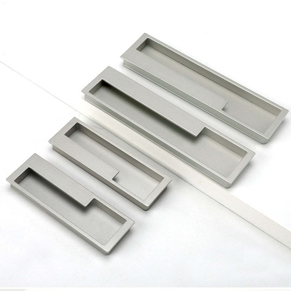 Left Right Hidden Slotted Recessed Handles