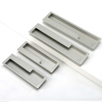 Left Right Hidden Slotted Recessed Handles