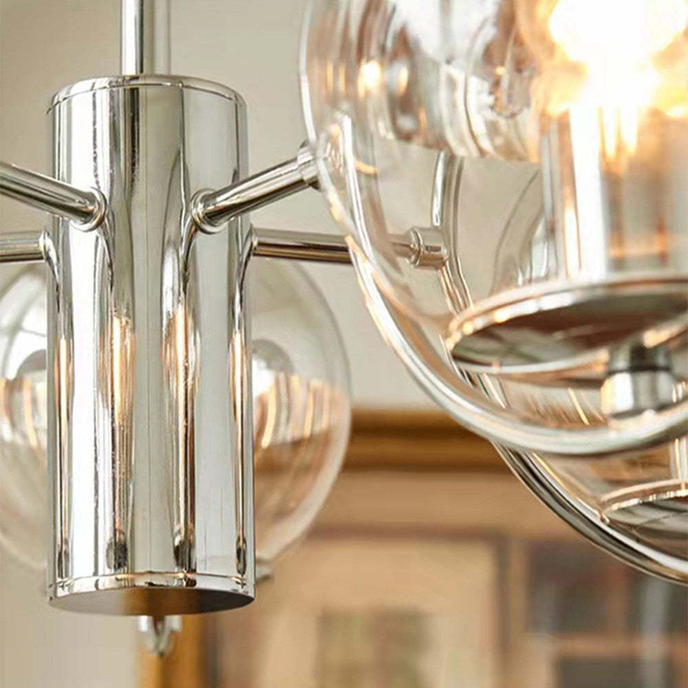 Rero Bauhaus Chandelier with Lampshade Circular Metal -Homdiy