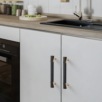 Zinc Alloy Modern Kitchen Cabinet Pulls