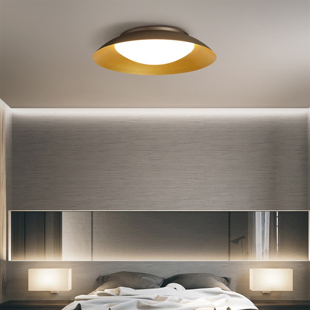 [Copy]Circles Semi Flush Modern Bedoom LED Ceiling Light
