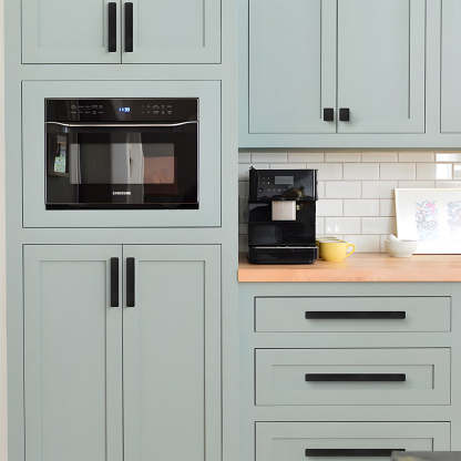 Modern Matte Black Aluminum Alloy Cabinet Pulls