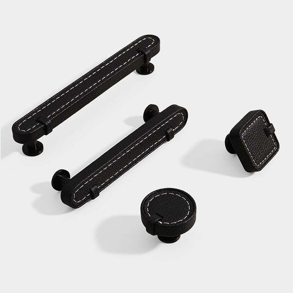 Modern Leather Kitchen Cabinet Handles -Homdiy