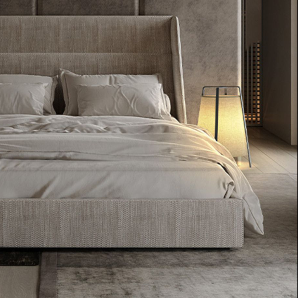 Fabric Floor Lamp for Living Room -Homdiy