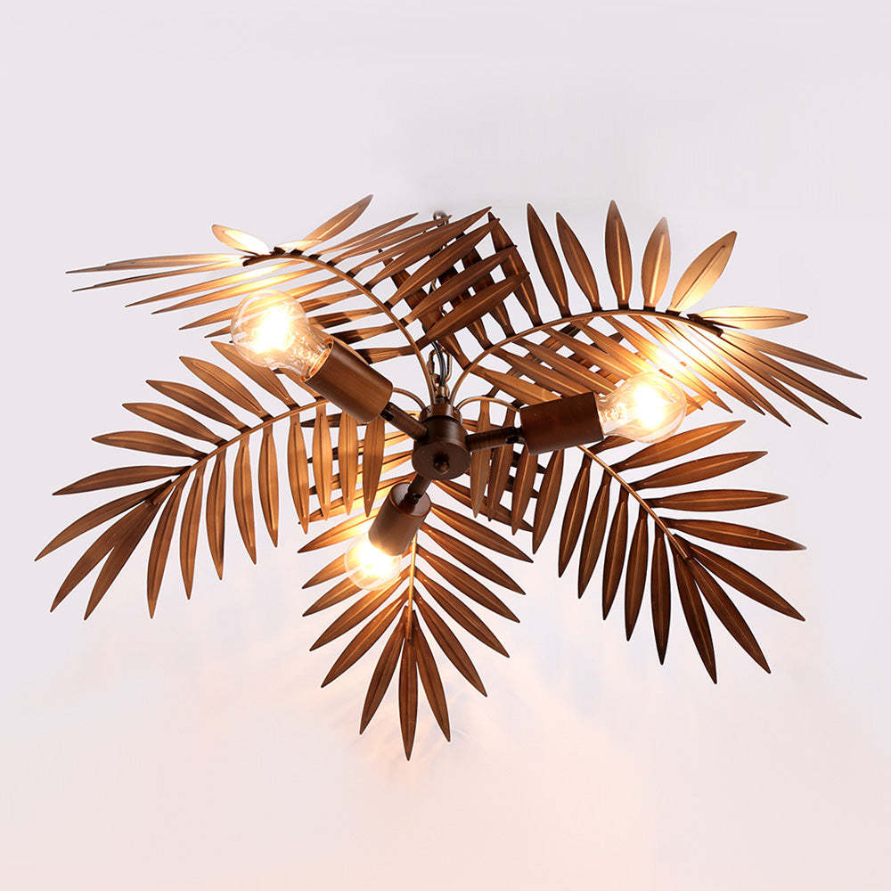 Vintage Loft Coconut Tree Ceiling Light Modern Pendant Light -Homdiy