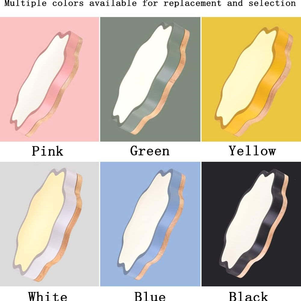 Creative Acrylic Polygon LED Ceiling Light For Bedroom -Homdiy