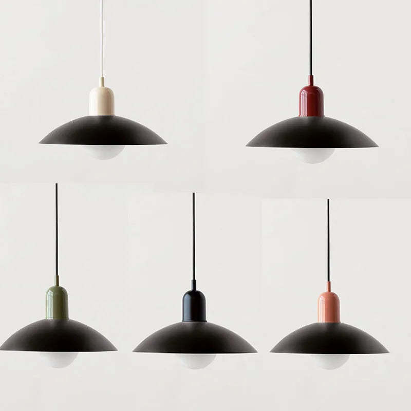 Mid Century Colorful Macaron Bauhaus Pendant Light -Homdiy