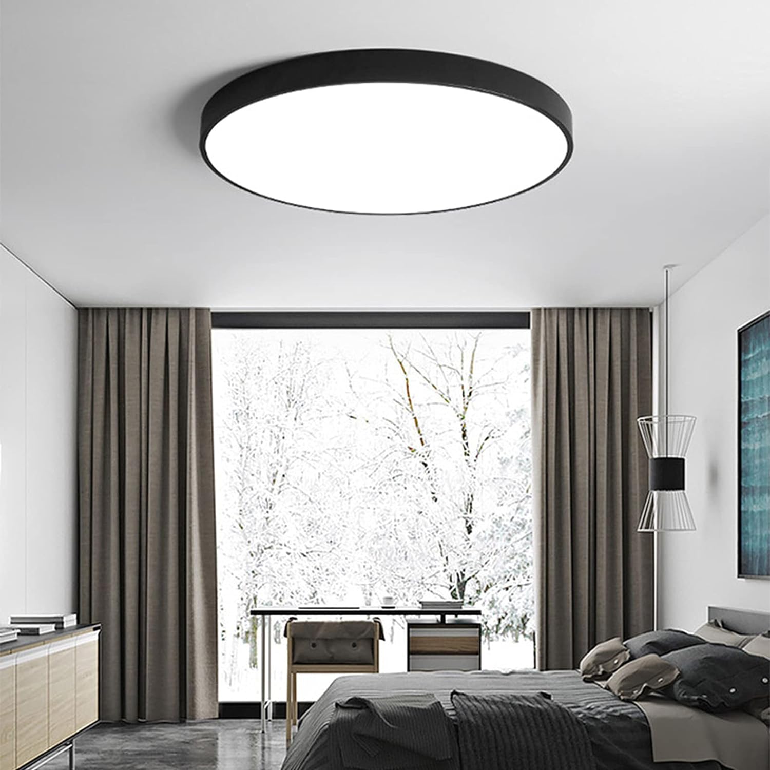 Minimalist LED Colorful Ceiling Lights For Living Room
