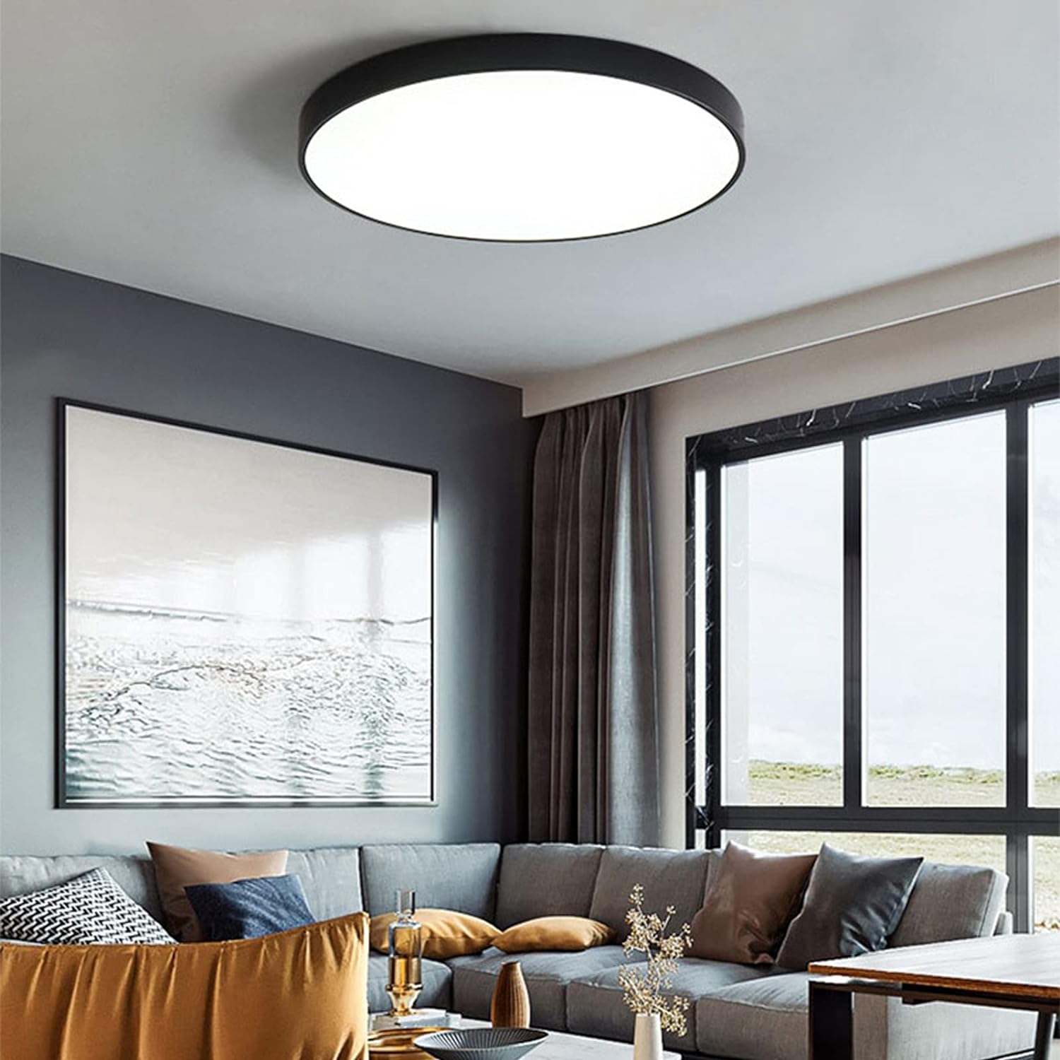 Minimalist LED Colorful Ceiling Lights For Living Room