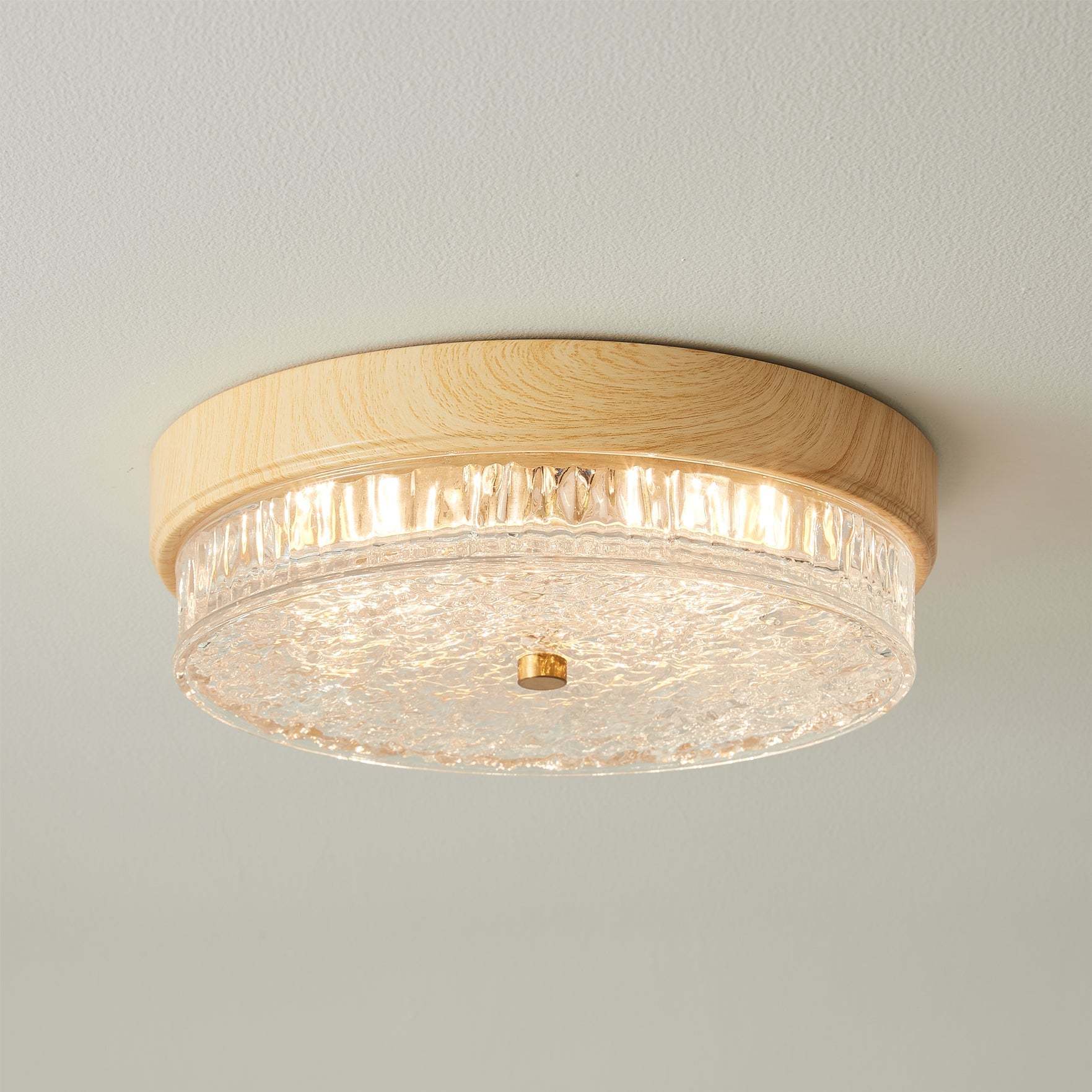 Luxury Glass Shade LED Ceiling Light -Homdiy
