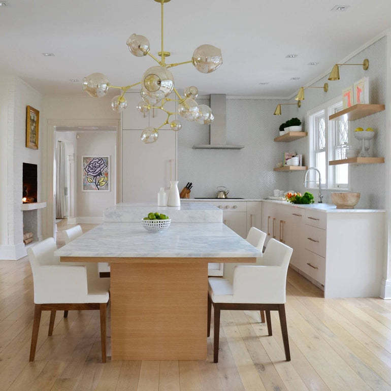 Bifurcation Bubble Glass Sputnik Chandelier -Homdiy