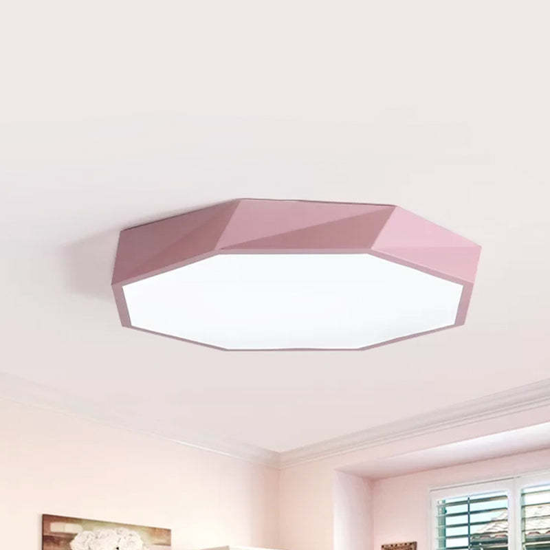 Nordic Colorful Geometry LED Ceiling Light -Homdiy
