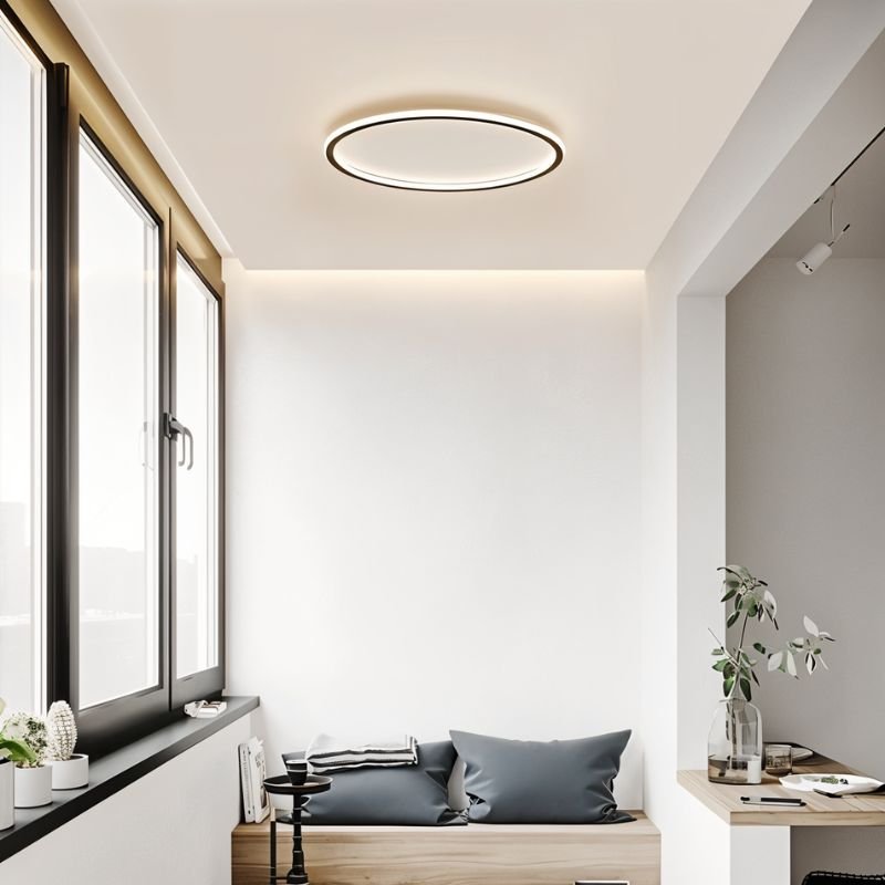 Modern Led Ultra-thin Indoor Round Ceiling Light -Homdiy