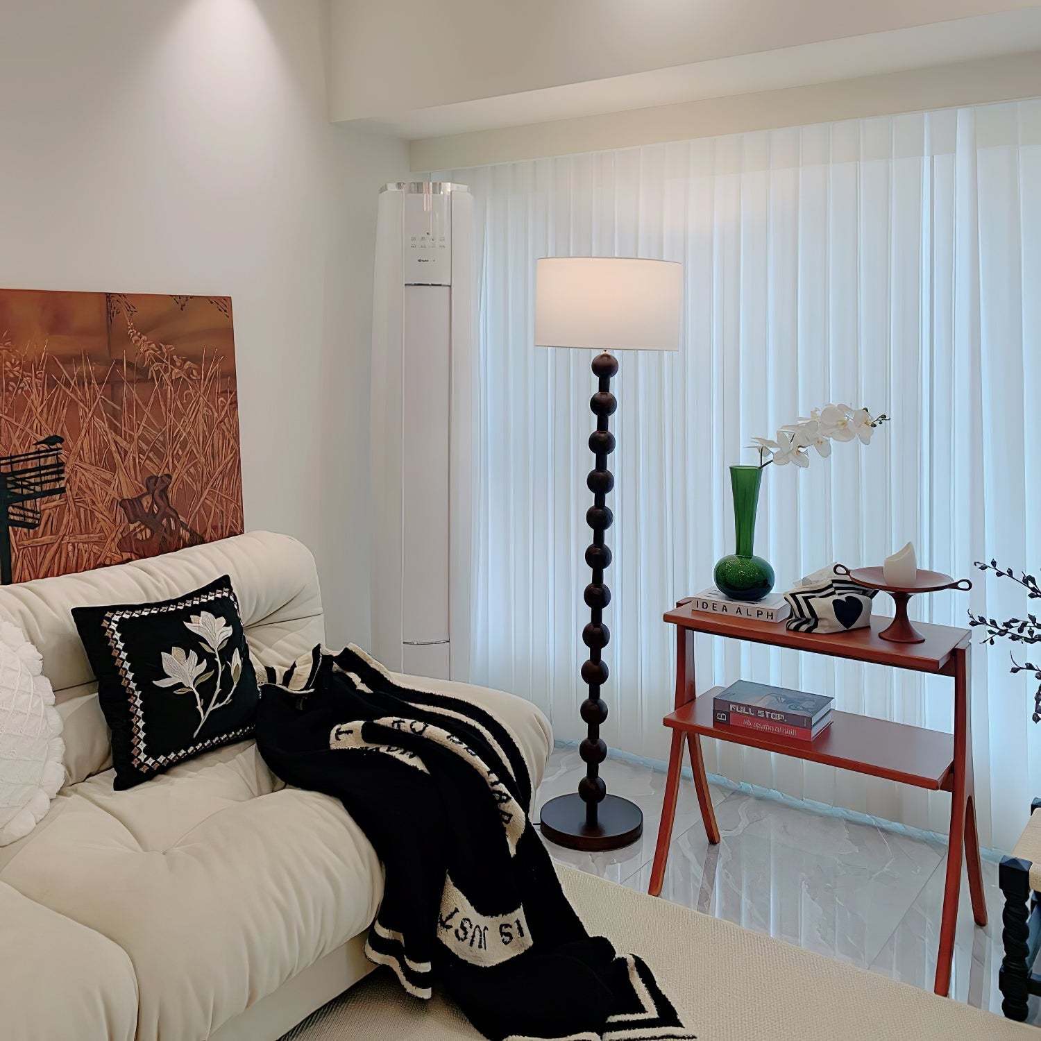 Japanese Designer Standing Floor Lamp For Living Room -Homdiy