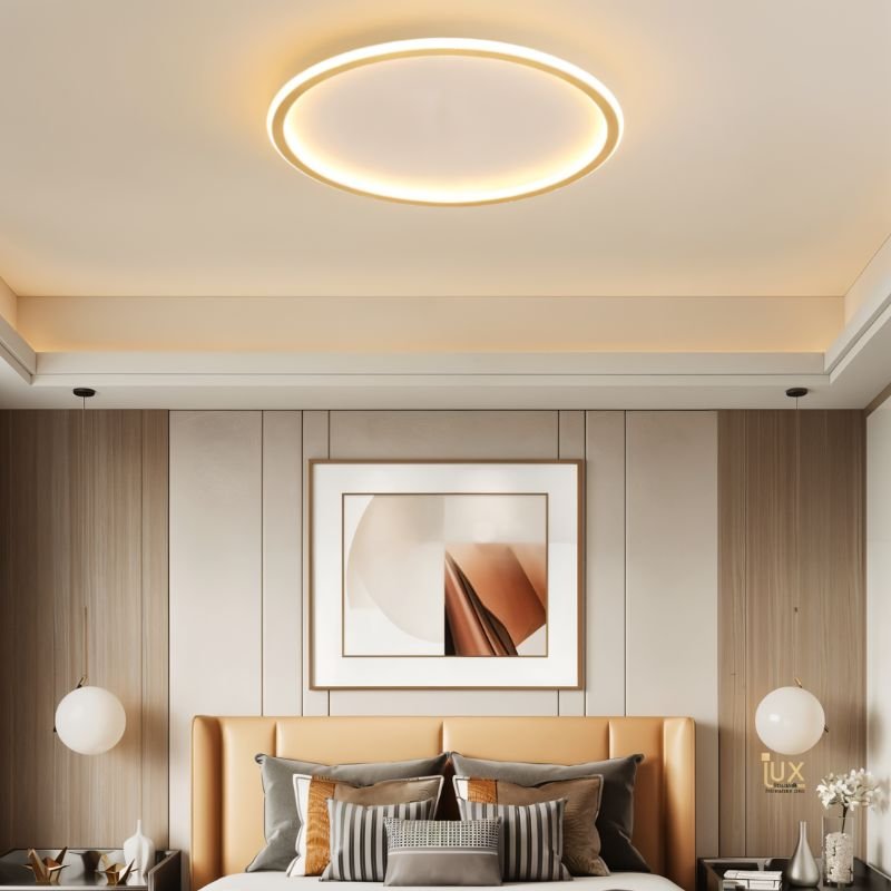 Modern Led Ultra-thin Indoor Round Ceiling Light -Homdiy