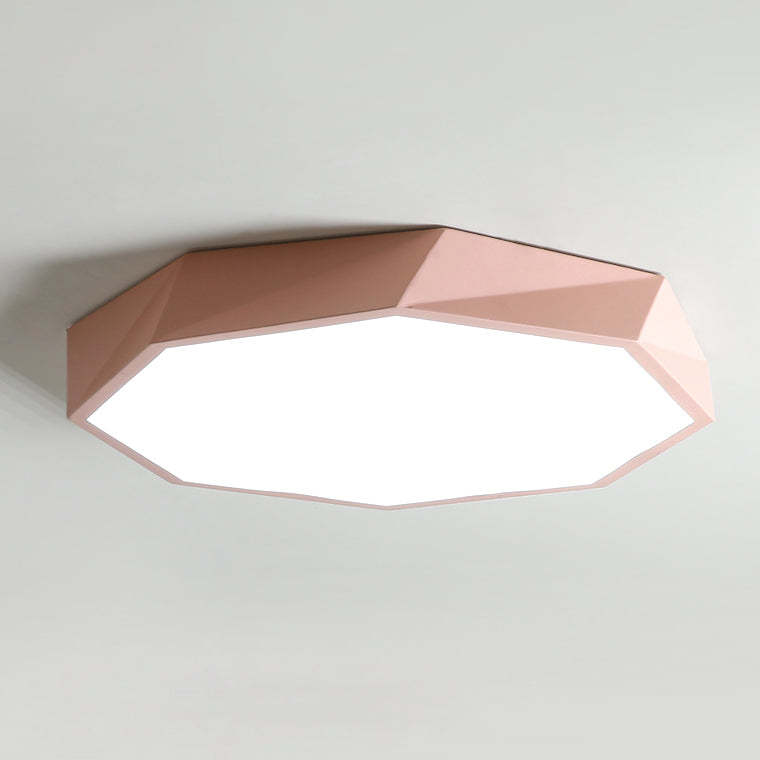 Nordic Colorful Geometry LED Ceiling Light -Homdiy