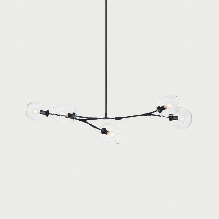 Bifurcation Bubble Glass Sputnik Chandelier -Homdiy