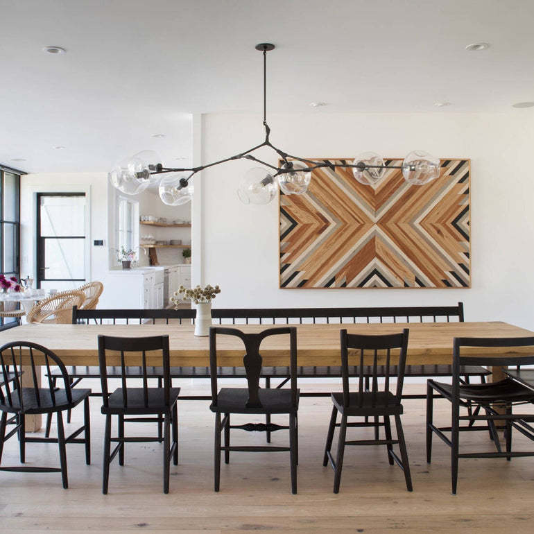 Modern Branching Glass Bubble Chandelier -Homdiy