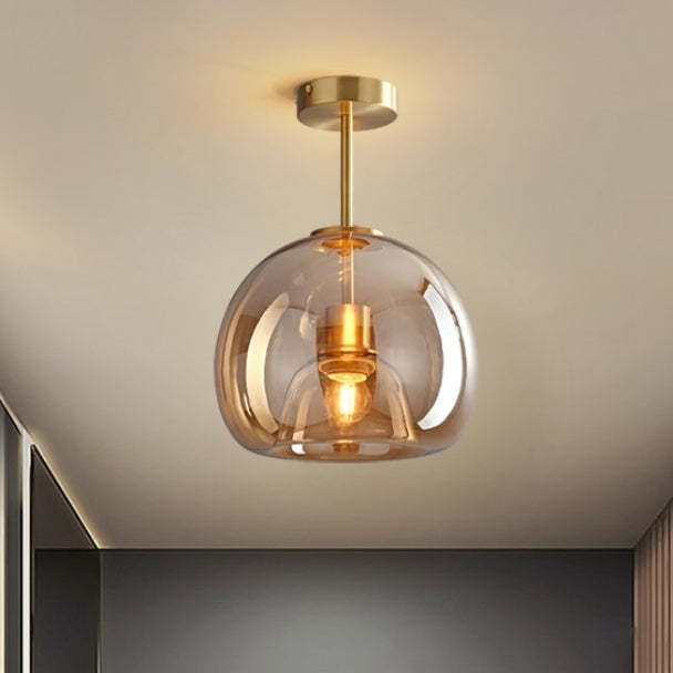 Vintage Bubble Glass Ceiling Light -Homdiy