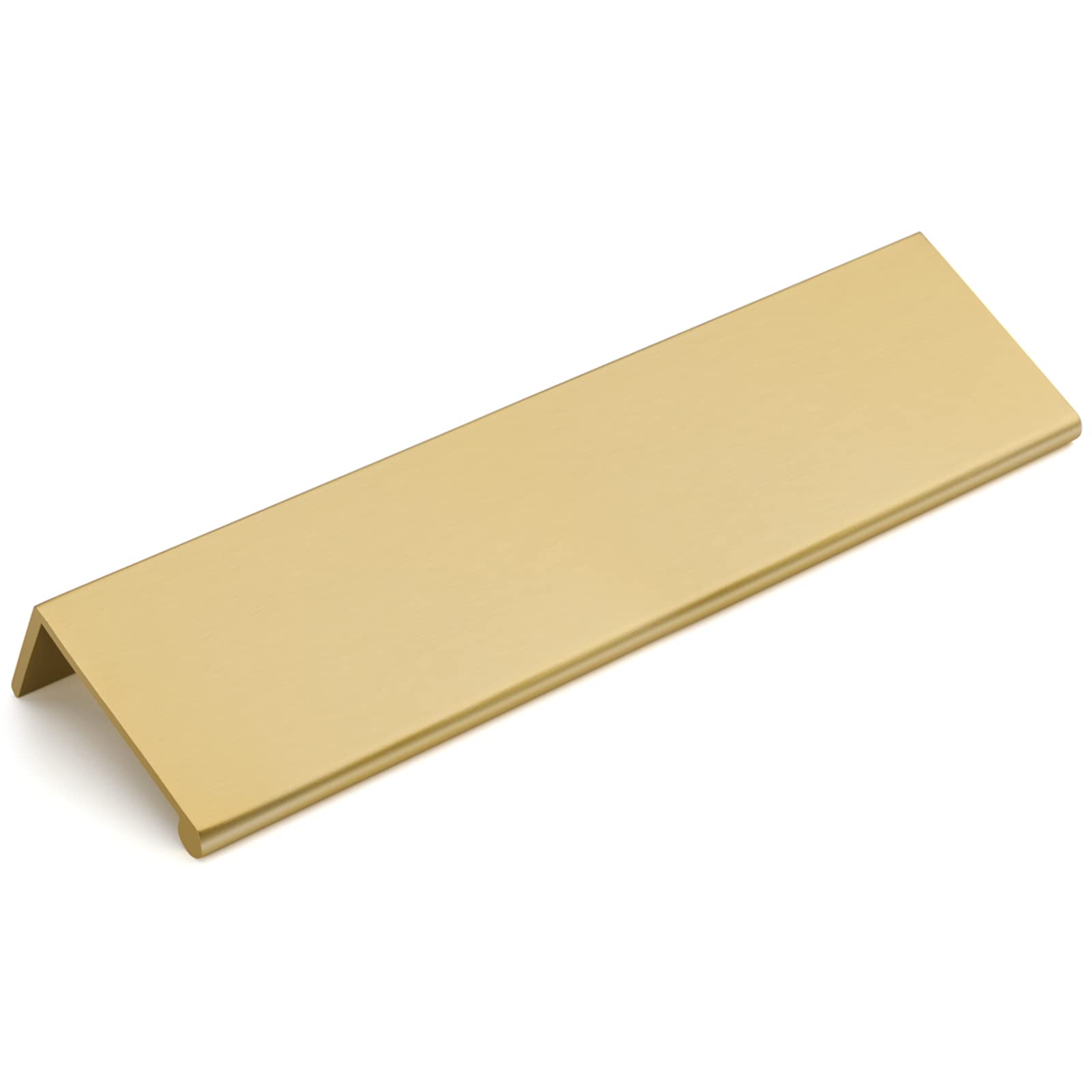 Black Kitchen Cabinet Finger Edge Drawer Pulls -Homdiy