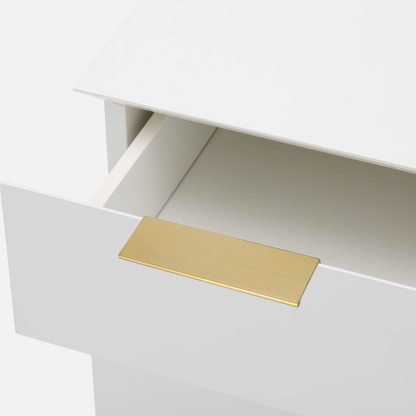 Black Kitchen Cabinet Finger Edge Drawer Pulls -Homdiy