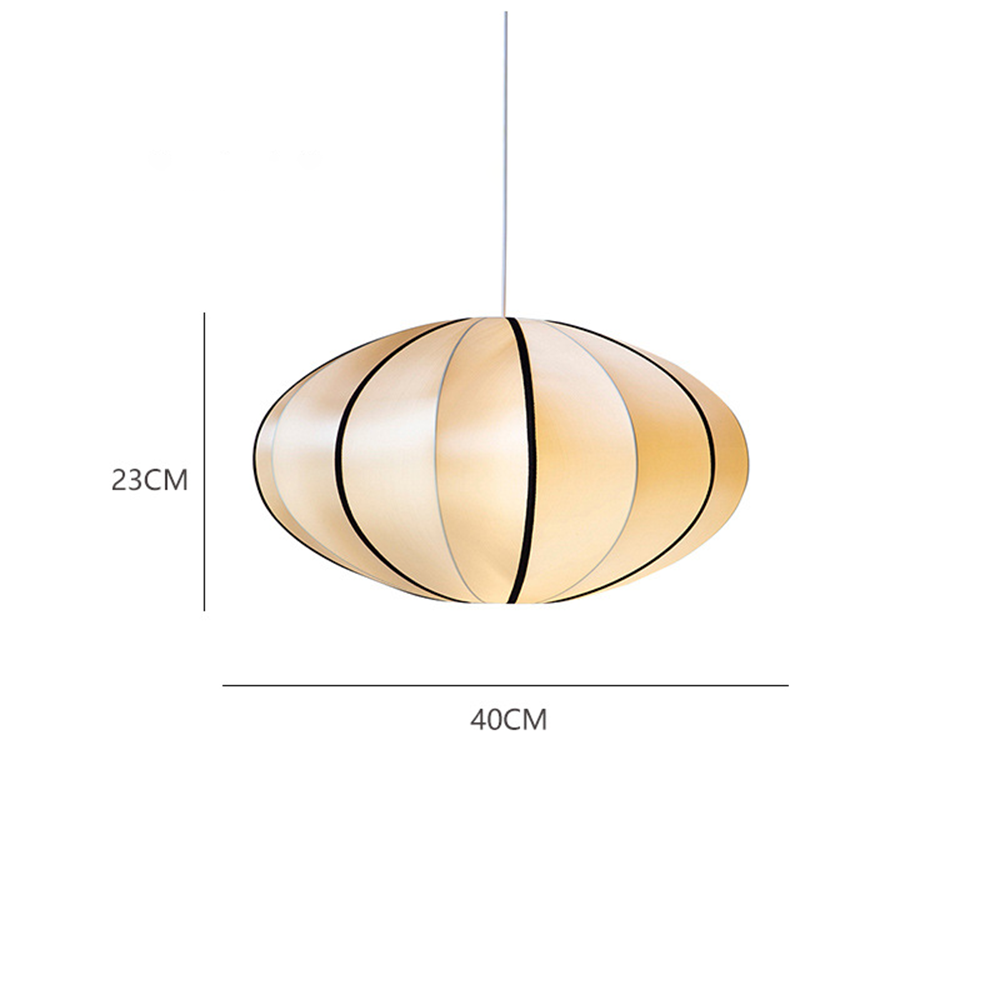 Classic Ribbon Pumpkin Pendant Light -Homdiy