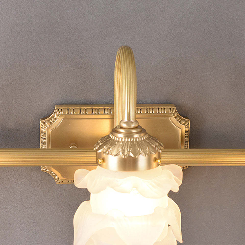 Vintage Luxury Gold Bathroom Vanity Light -Homdiy