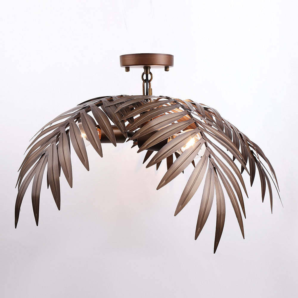 Vintage Loft Coconut Tree Ceiling Light Modern Pendant Light -Homdiy