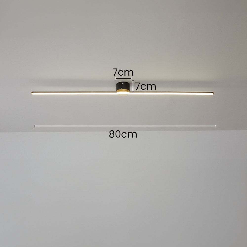 Modern LED Simple Long Strip Ceiling Lamp For Living Room -Homdiy