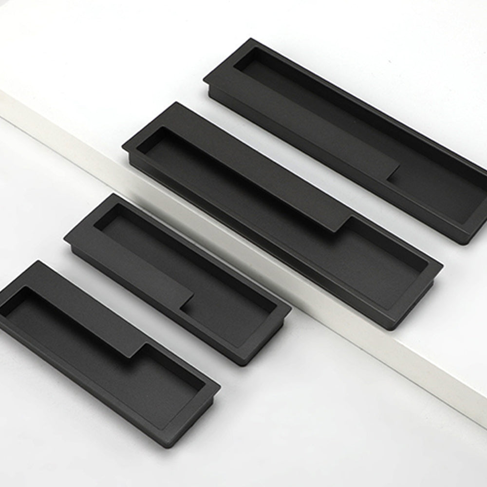 Left Right Hidden Slotted Recessed Handles