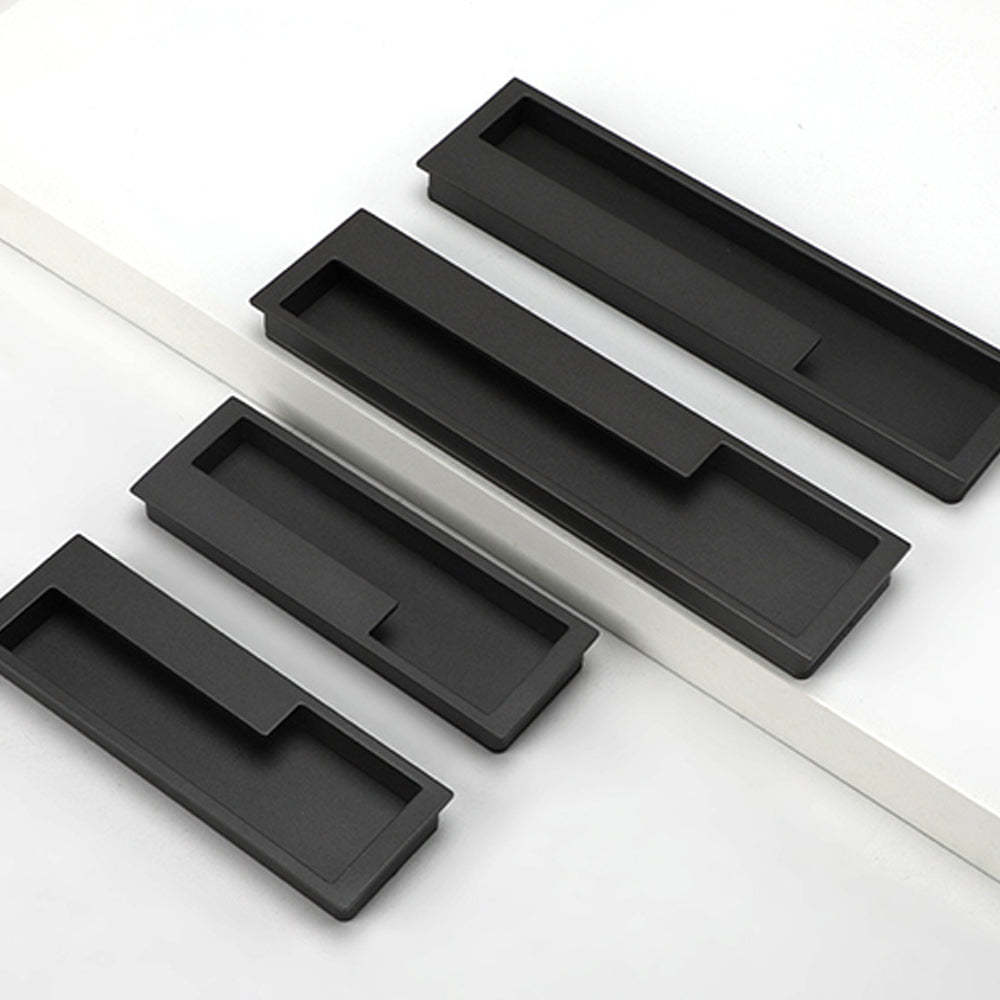 Left Right Hidden Slotted Recessed Handles