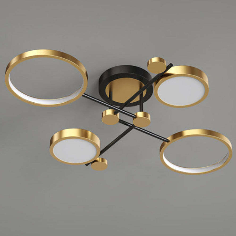 Modern Luxurious Metal LED Living Room Ceiling Light   SKU 未定