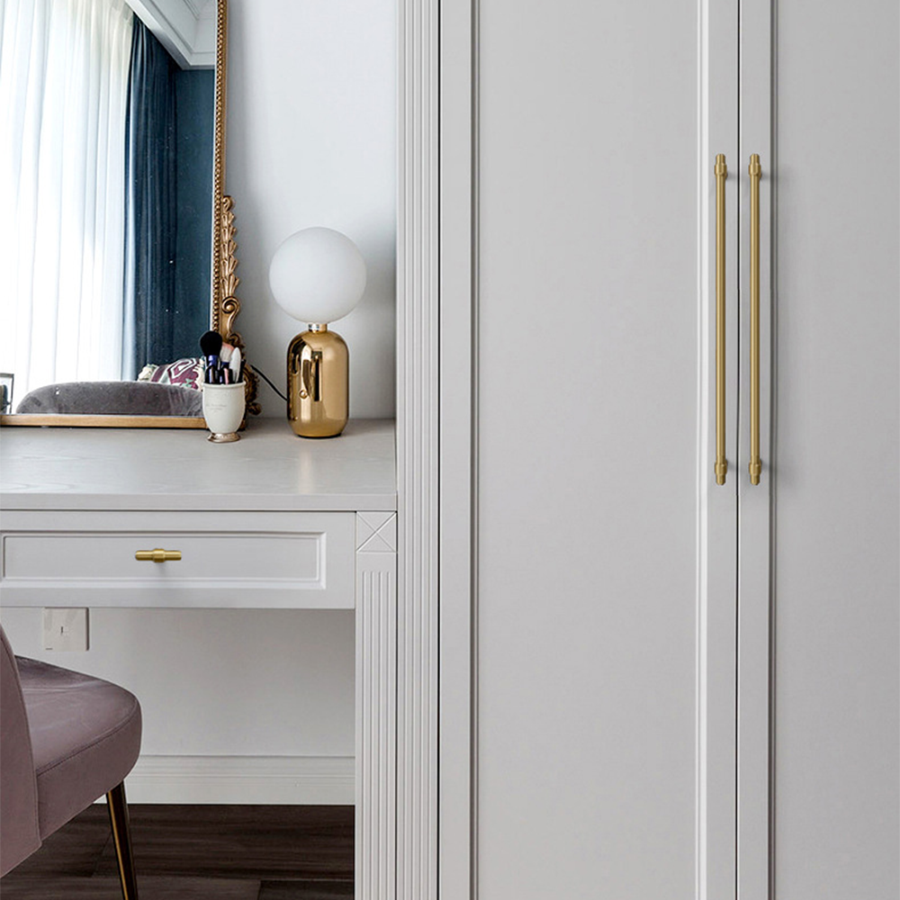 Modern Brass Kitchen Cupboard Handles -Homdiy